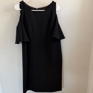 Black Cold-Shoulder Women’s short Dress size 10